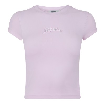 тениска,дамски,топове,jack,wills,cap,sleeved,t,shirt,pink,icing