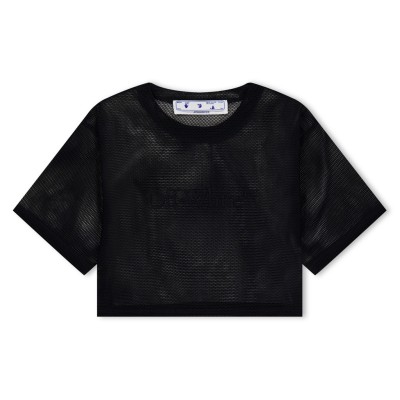 тениска,дамски,топове,off,white,mesh,crop,t,shirt,black
