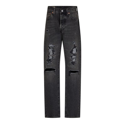 дънки,мъжки,дънки,levis,men,s,black,destructed,straight,leg,jeans,1954,super,dx