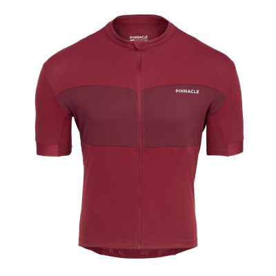 мъжка,фланелка,с,къс,ръкав,облекло,за,колоездене,pinnacle,race,short,sleeve,cycling,top,mens,burgundy
