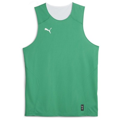 фланелка,мъжки,тениски,мъжки,блузи,с,яка,мъжки,потници,puma,men,s,hoops,team,reverse,practice,performance,basketball,jersey,pepper,green
