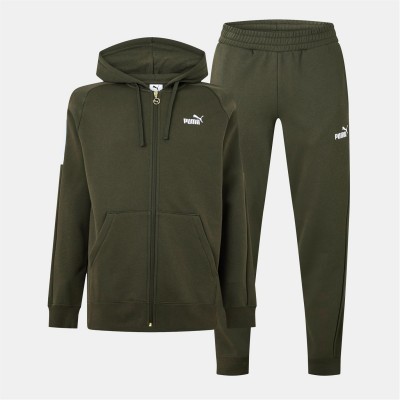мъжки,анцуг,разпродажба,puma,мъжки,екипи,puma,fleece,tracksuit,mens,khaki,green