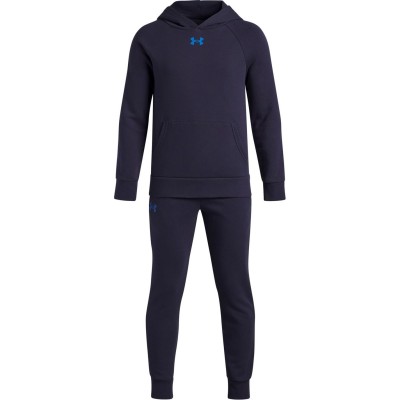 under,armour,ua,rival,fleece,suit,tracksuit,boys,washed,navy