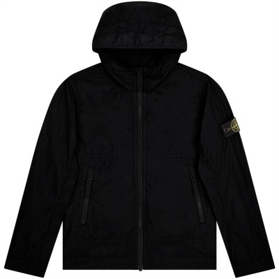 яке,детски,3/4,панталони,stone,island,kids',crinkle,reps,wind,resistant,hooded,long,sleeve,short,puffer,jacket,black,v0029