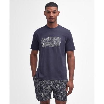 тениска,облекла,на,разпродажба,мъжки,тениски,barbour,international,ridley,graphic,t,shirt,navy,ny91