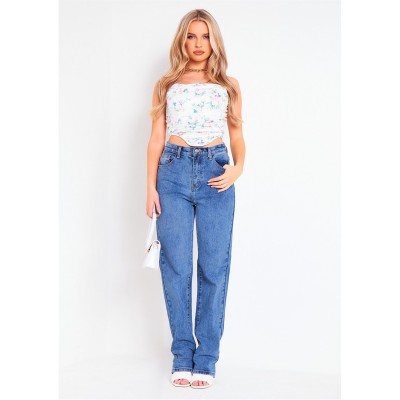 дънки,дамски,дънки,missy,empire,wash,straight,leg,jeans,blue