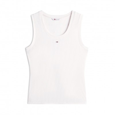потник,дамски,топове,tommy,jeans,essentials,rib,tank,top,ecru