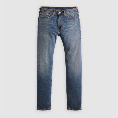 дънки,мъжки,дънки,levis,men's,505,blue,hour,regular,straight,leg,jeans,blue