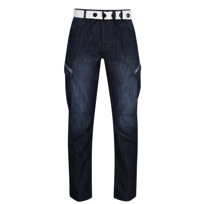 мъжки,дънки,мъжки,дънки,airwalk,belted,cargo,jeans,mens,dark,wash