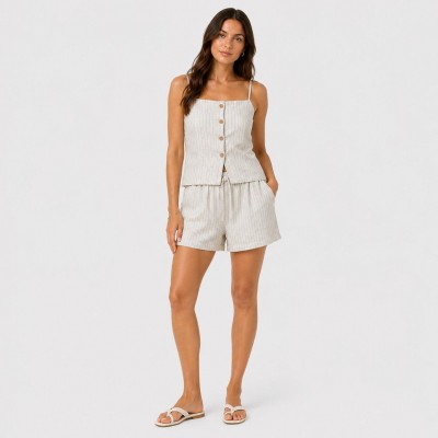 дамски,потник,дамски,топове,i,saw,it,first,womens,stripe,woven,cami,top,stone