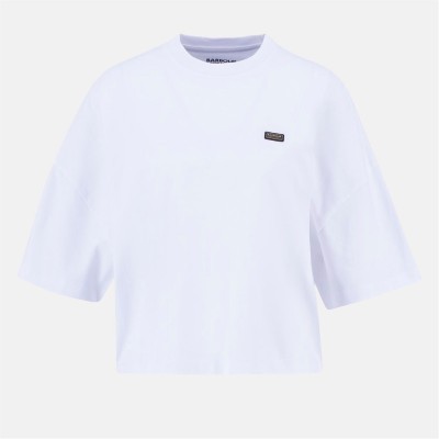 тениска,дамски,топове,barbour,international,elle,t,shirt,white