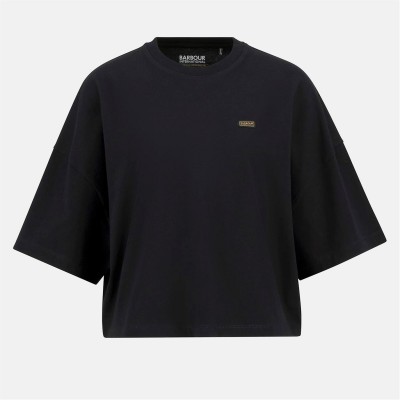 тениска,дамски,топове,barbour,international,elle,t,shirt,black