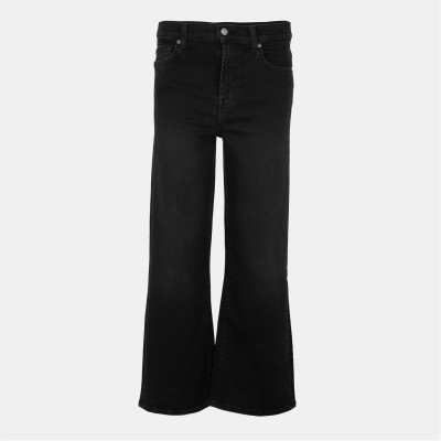 дънки,дамски,дънки,7,for,all,mankind,women's,cropped,alexa,straight,leg,jeans,washed,black