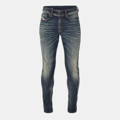 дънки,мъжки,дънки,diesel,sleenker,skinny,jeans,blue,denim