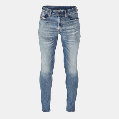 дънки,мъжки,дънки,diesel,sleenker,skinny,jeans,blue,denim