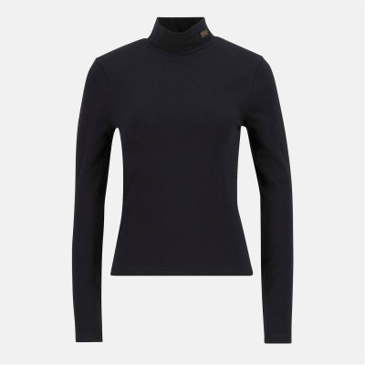 тениска,дамски,топове,barbour,international,kylie,t,shirt,black