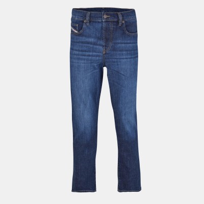 дънки,мъжки,дънки,diesel,men,s,straight,leg,jeans,blue,denim