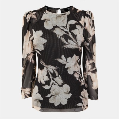 дамски,топове,ted,baker,mesh,gthrd,shld,ld99,black