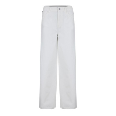 дънки,дамски,дънки,emporio,armani,women's,pocketed,wide,leg,jeans,white