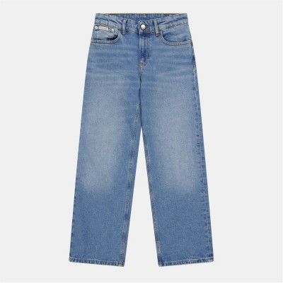 дънки,детски,3/4,панталони,calvin,klein,jeans,ckj,skater,jean,jn61,cloudy,blue,1aa