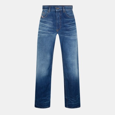 дънки,мъжки,дънки,мъжки,ежедневни,облекла,diesel,men,s,straight,leg,jeans,blue,denim