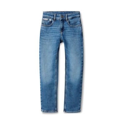 дънки,детски,облекла,calvin,klein,jeans,ckj,straight,jean,jn54,mid,blue,1a4