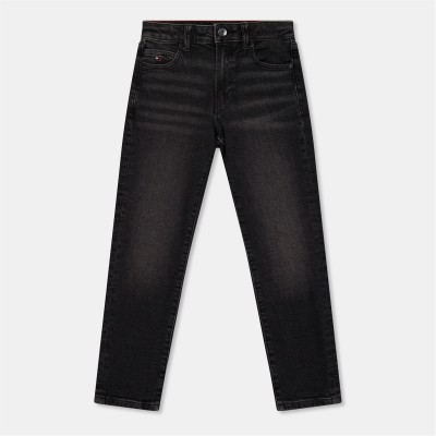 детски,облекла,tommy,hilfiger,tommy,modrn,straight,jn54,wash,black,pt2