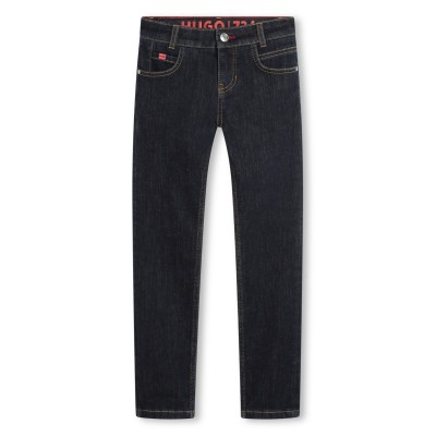 юношески,дънки,детски,облекла,hugo,slim,jeans,juniors,wash,blu,z09