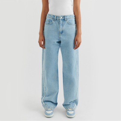 дамски,дънки,axel,arigato,studio,stripe,jean,light,blue