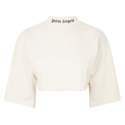 дамска,къса,блуза,дамски,топове,palm,angels,women,s,crop,top,white