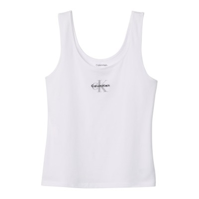 потник,дамски,топове,calvin,klein,calvin,logo,vest,ld62,classic,white