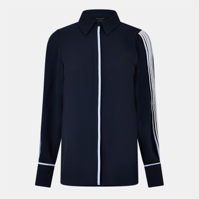 дамски,топове,ted,baker,ted,ls,shirt,ld99,navy