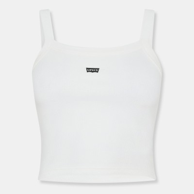 дамски,топове,levis,women,s,ribbed,tank,vest,white