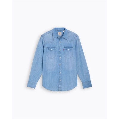 облекла,на,разпродажба,мъжки,ризи,levis,barstow,western,standard,esta,light,blue