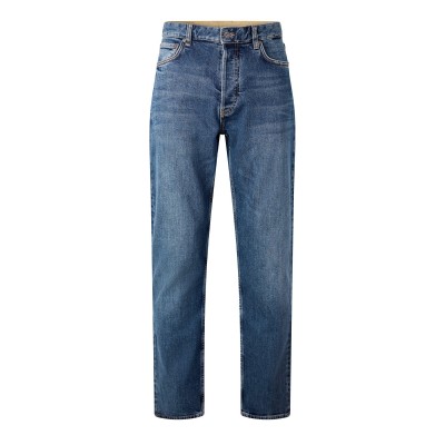 дънки,мъжки,дънки,emporio,armani,men,s,five,pocket,cotton,straight,leg,jeans,blue,denim