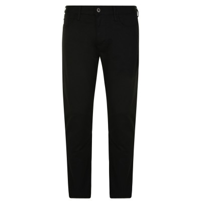 дънки,мъжки,дънки,emporio,armani,men's,slim,fit,j06,gabardine,jeans,black,0999