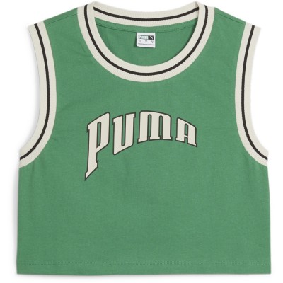 дамска,къса,блуза,puma,team,for,the,fanbase,graphic,cr,crop,top,womens,green