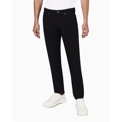 панталони,мъжки,дънки,emporio,armani,mens,j06,slim,fit,trousers,solid,black