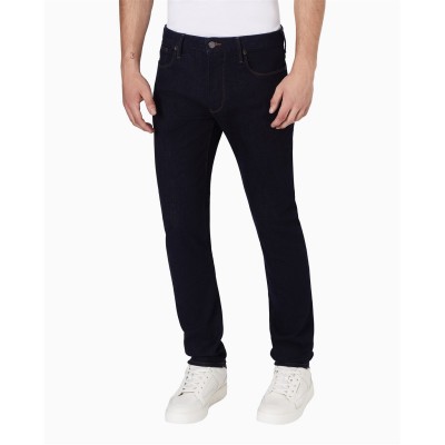 панталони,мъжки,дънки,emporio,armani,mens,j06,slim,fit,trousers,dark,blue,rinse