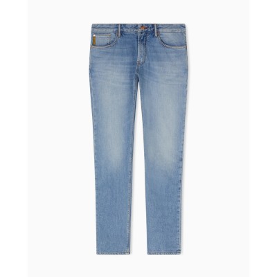 панталони,мъжки,дънки,emporio,armani,mens,j06,slim,fit,trousers,med,blue
