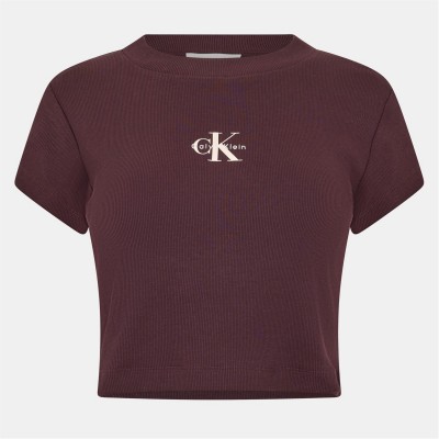 дамски,топове,calvin,klein,jeans,ckj,mono,baby,t,ld00,mocha,brown