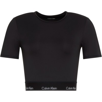 тениска,дамски,топове,calvin,klein,calvin,mod,tape,tee,ld54,black