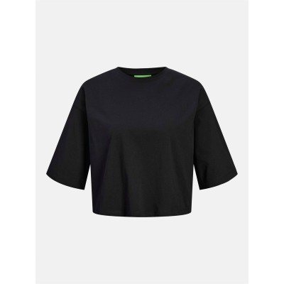 дамска,тениска,дамски,топове,дамски,горнища,размер+,дамски,облекла,размер,jjxx,loose,cropped,t,shirt,ladies,black