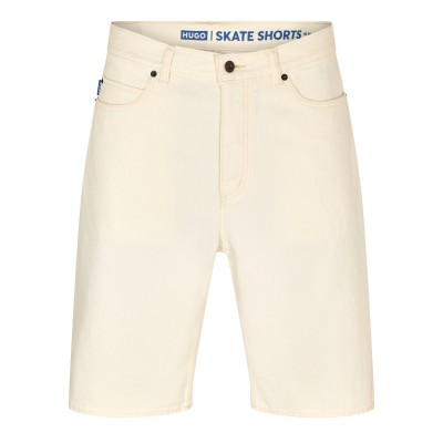 къси,панталони,мъжки,къси,панталони,hugo,men,s,denim,shorts,white,103