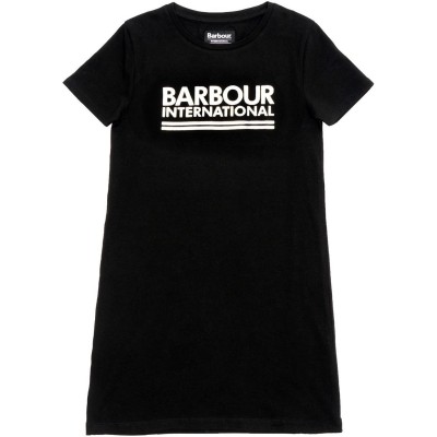 рокля,детски,3/4,панталони,barbour,international,girls,kiara,dress,black,bk11