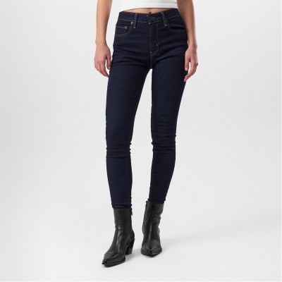 дънки,дамски,дънки,levis,721,high,rise,skinny,jeans,blue,wave,rinse