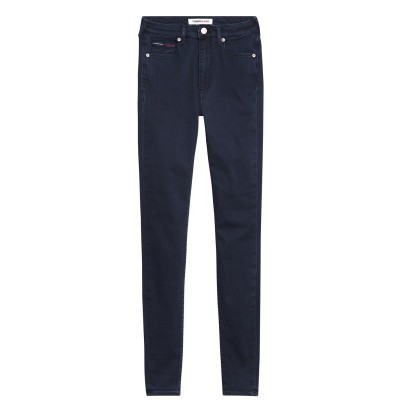 дънки,дамски,дънки,tommy,jeans,sylvia,high,rise,super,skinny,jeans,1bk,avenue,dkbl