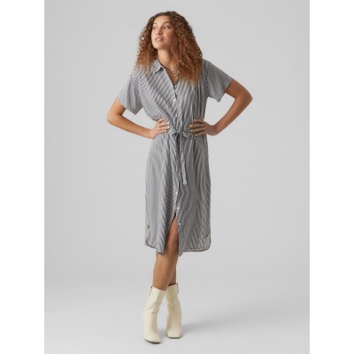 дамски,поли,и,рокли,vero,moda,vm,bumpy,drs,ld43,snow,white,ink