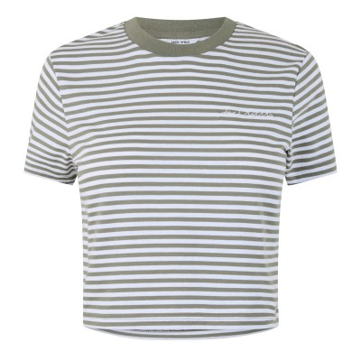 бебешка,тениска,дамски,топове,jack,wills,striped,baby,tee,ld44,white,green