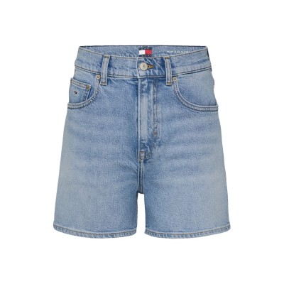 дамски,къси,панталони,tommy,jeans,mom,short,bi8194,denim,light